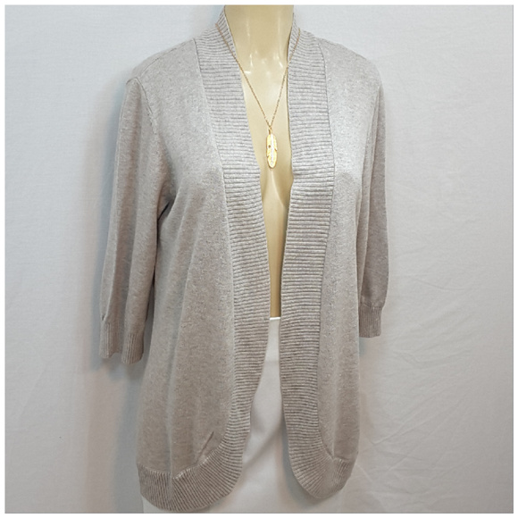 89th & MADISON, Open Flyaway Cardigan, size XL X L - Picture 5 of 8